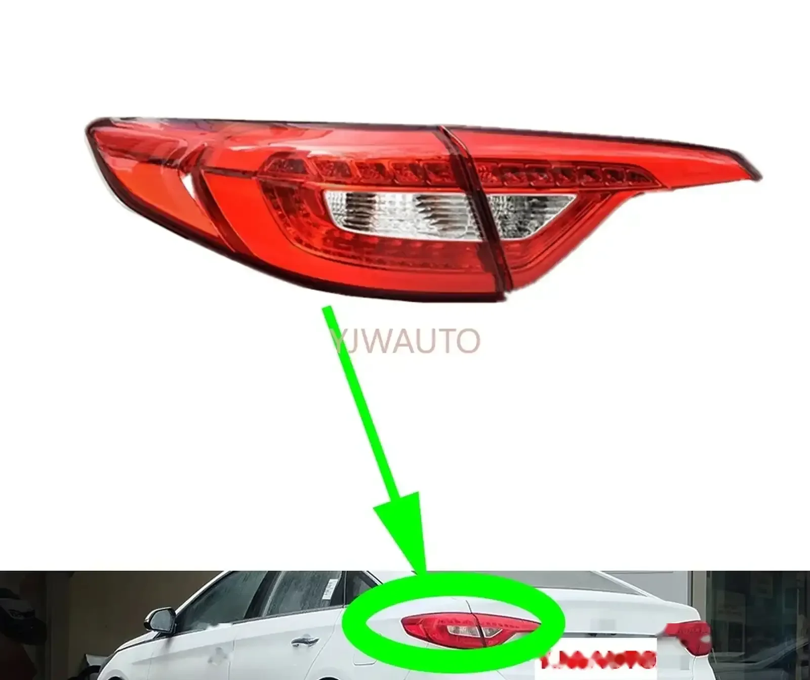 Задний стоп Hyundai Sonata LF 2016-