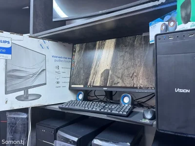 Персональный компьютер intel core i5/ОЗУ 8GB/HDD 500GB/Philips 27 100Гц Full HD — миниатюра 4