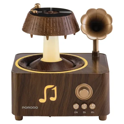 Увлажнитель аромадиффузор Porodo Lifestyle "Concord"Aroma Diffuser 250ml with Whitenoise and Bluetooth