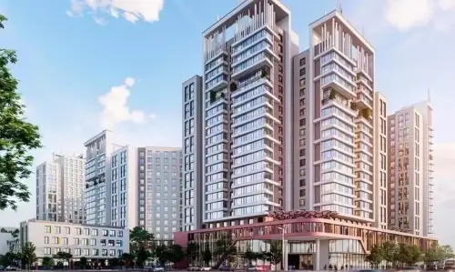 3-комн. квартира, 14 этаж, 91 м², Шохмансур — миниатюра 1
