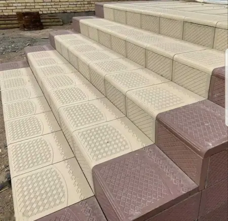 Лестница из брусчатки