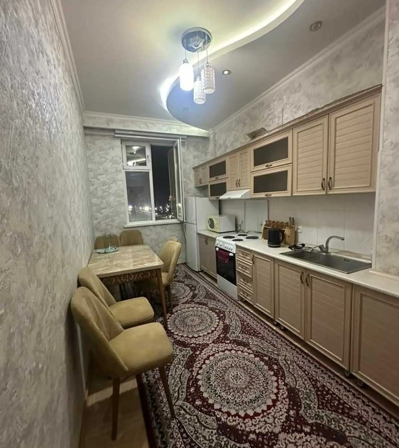 3-комн. квартира, 7 этаж, 85м², Пединститут ру баруи парки Истиклол доми ресторан Сафо — миниатюра 3