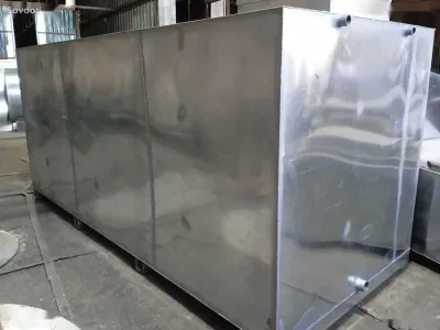 Оцинкованная бочка 8000л