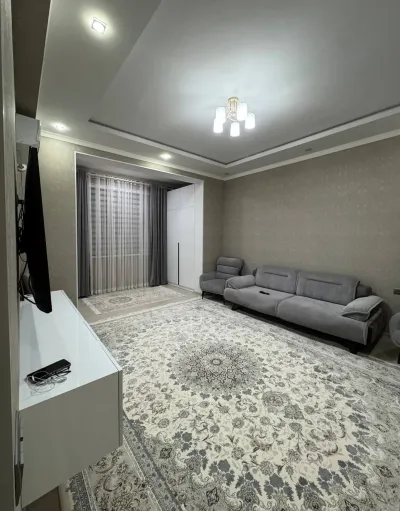 2-комн. квартира, 12 этаж, 98 м², Сомони — миниатюра 1