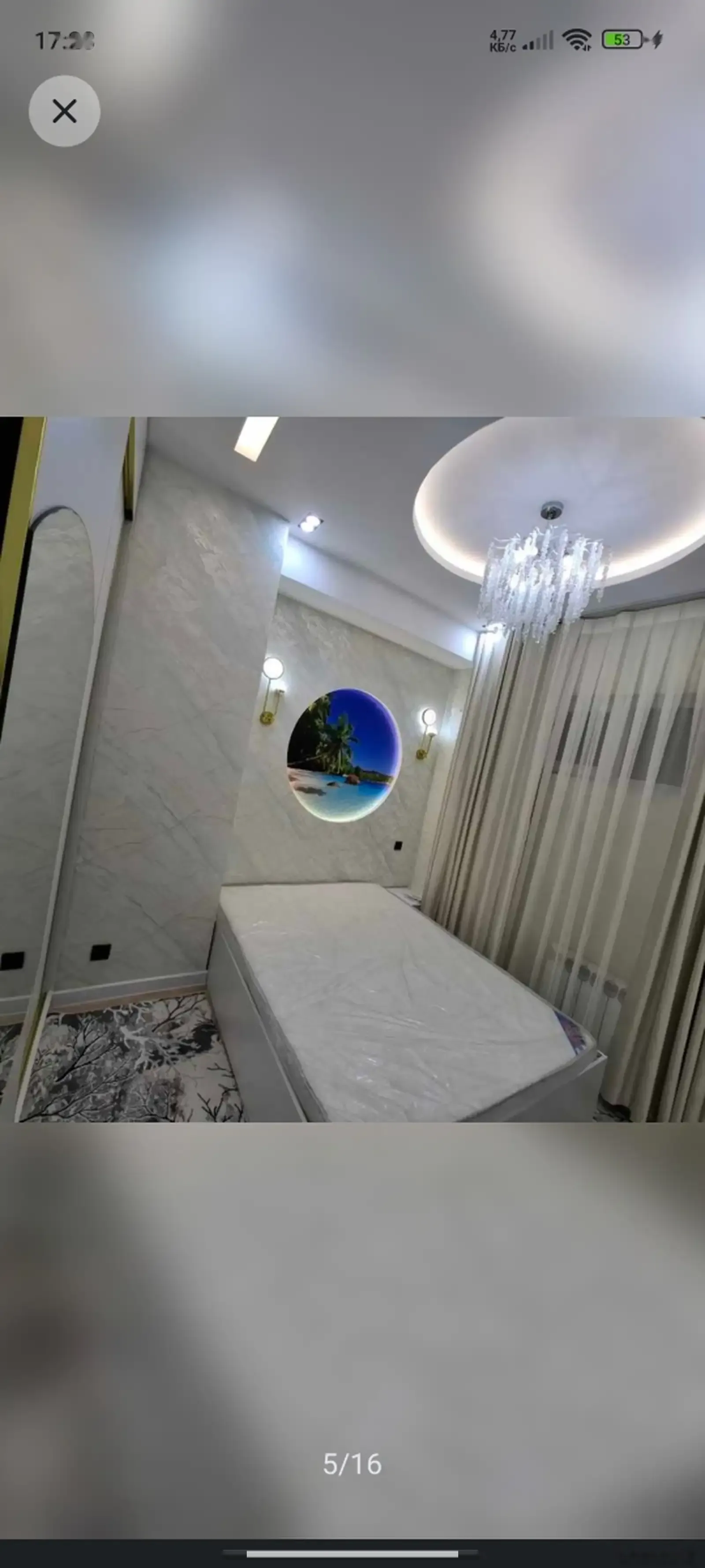 2-комн. квартира, 21 этаж, 58м², Hilton Шохмансур — миниатюра 5