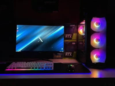 Игровой компьютер core i7 3770/RAM 16Gb/RX 580 8Gb/SSD 256Gb/HDD 1Tb — миниатюра 3