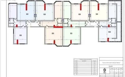 1-комн. квартира, 9 этаж, 51 м², Шохон,Славянский — миниатюра 2