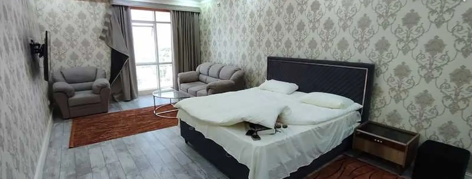 1-комн. квартира, 16 этаж, 60 м², Дом печать, рядом с Пайкар — миниатюра 1