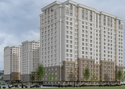 4-комн. квартира, 10 этаж, 162 м², Сомони — миниатюра 1