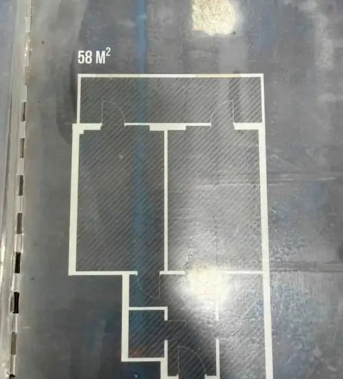 1-комн. квартира, 9 этаж, 58 м², сино — миниатюра 9