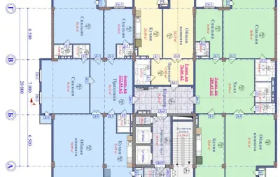 4-комн. квартира, 7 этаж, 224 м², Исмоили Сомони
