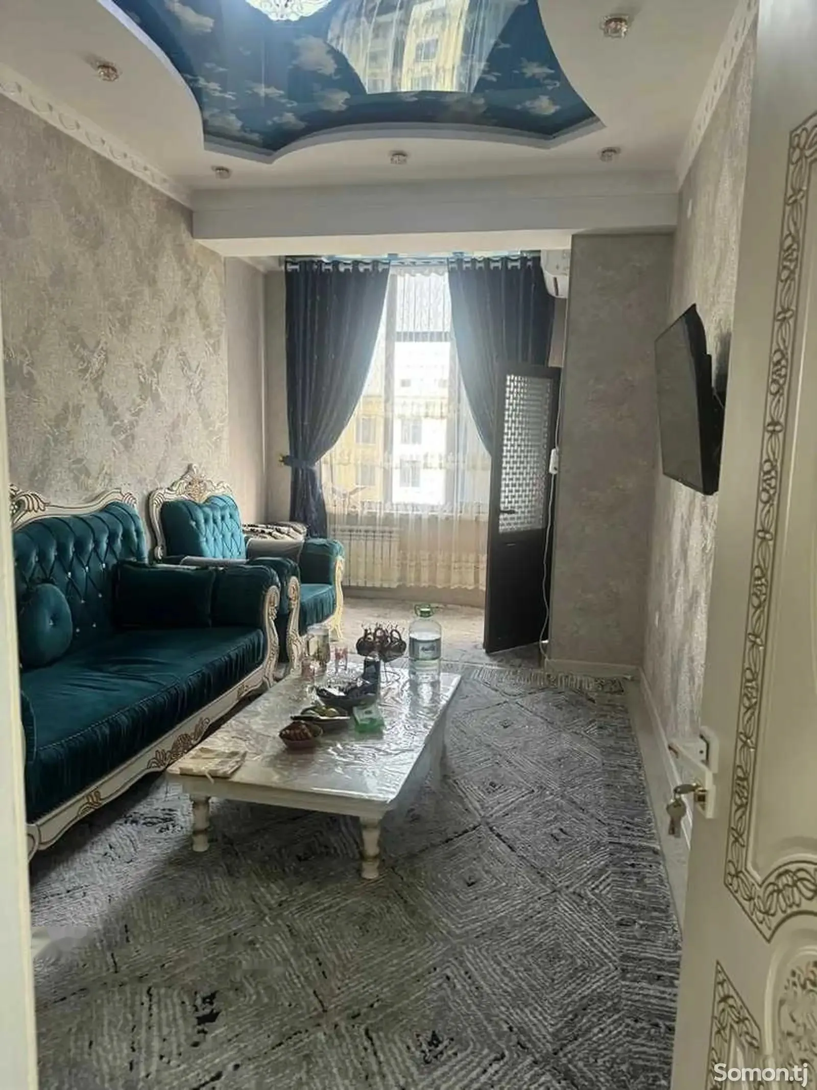 2-комн. квартира, 16 этаж, 60м², Шохмансур Релакс — миниатюра 1