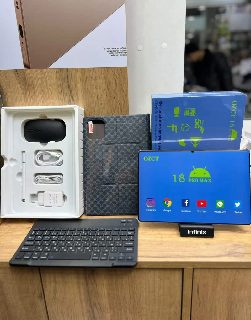 Планшет OZST S9 ULtra 16/512Gb black 8000мач