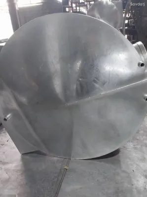 Бочка из оцинкованной стали 10000л.
