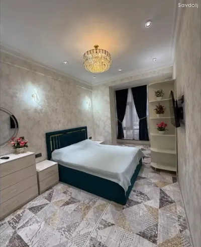 2-комн. квартира, 6 этаж, 73м², Сомони — миниатюра 1