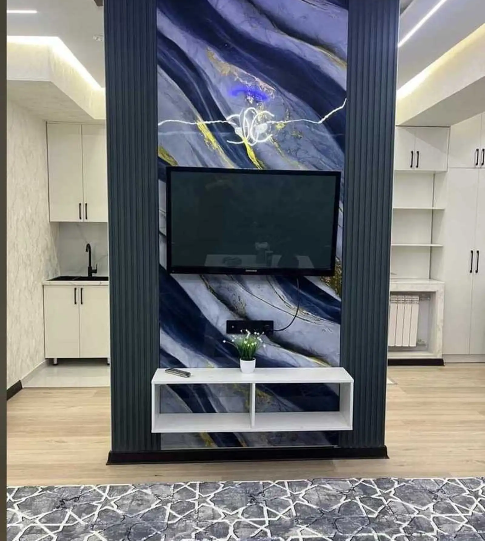 2-комн. квартира, 9 этаж, 75м², Овир ру баруи Гранд Отель Дом Ёвар — миниатюра 3