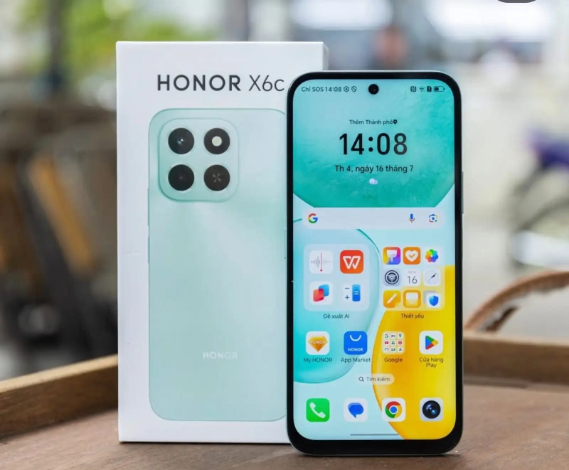 Honor X6C 6+6/128Gb Green 5300мач