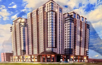 4-комн. квартира, 20 этаж, 149 м², Сино, Цирк, Гулистон — миниатюра 1