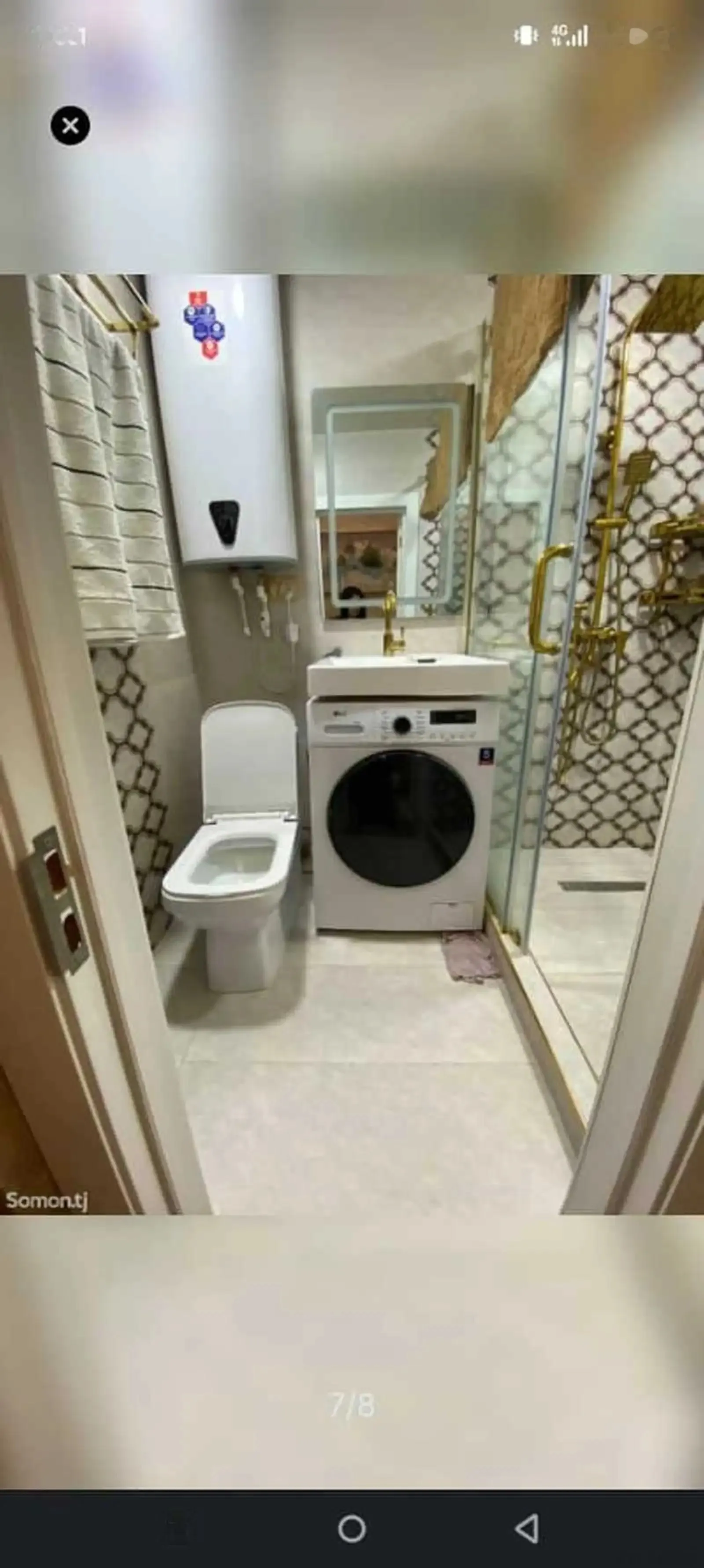 1-комн. квартира, 18 этаж, 38 м², Шохмансур Гуля Голд