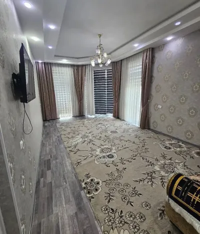2-комн. квартира, 6 этаж, 77 м², Исмоили Сомони, Мехргон — миниатюра 1