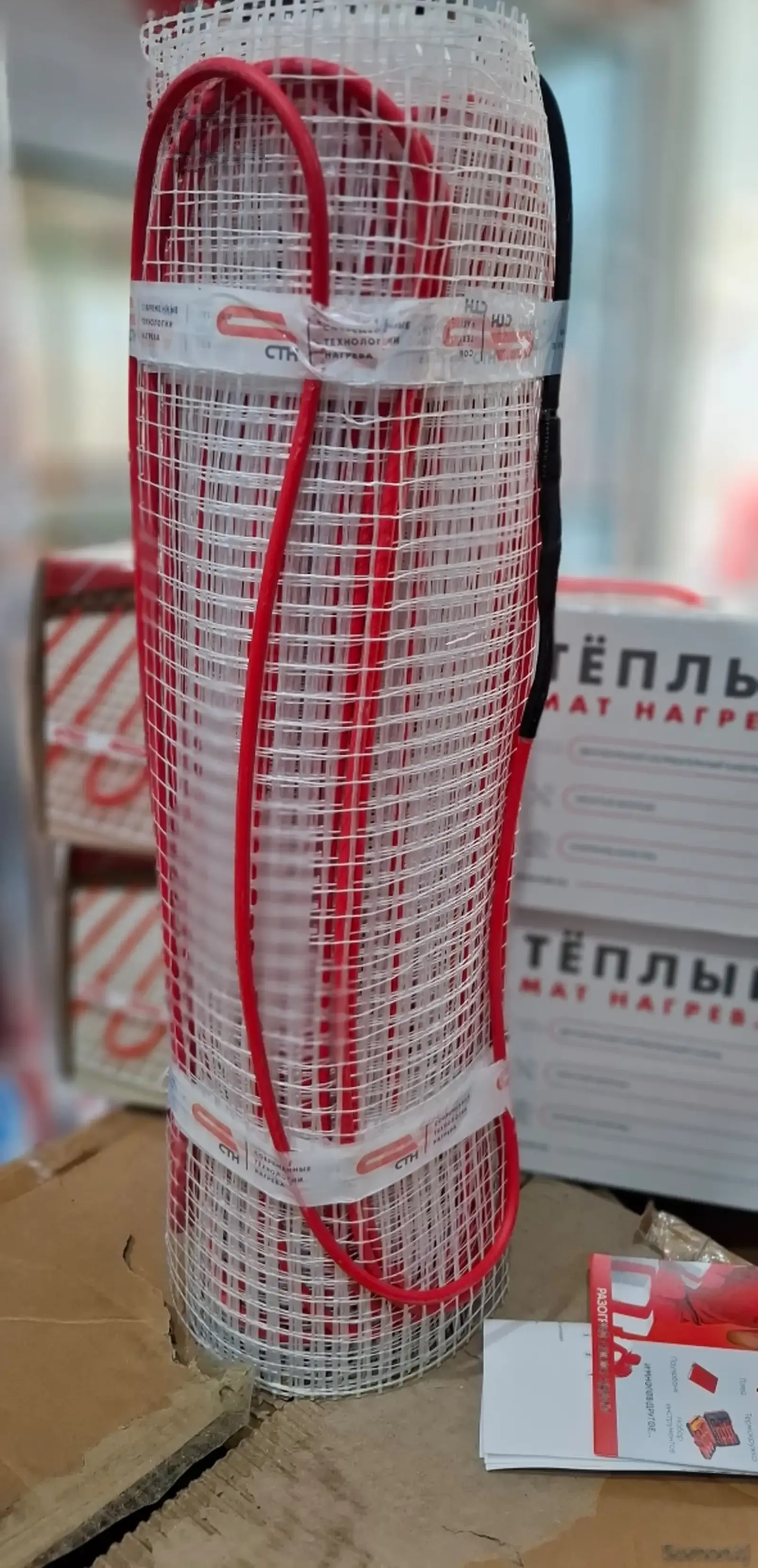 Тёплый пол под кафель