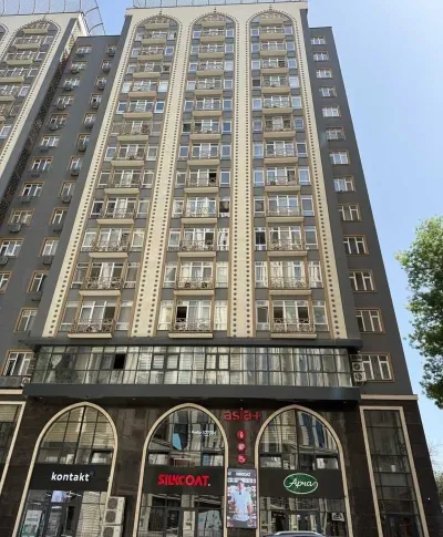 2-комн. квартира, 14 этаж, 89 м², н.Шохмансур,Овир доми Азия-Плюс — миниатюра 1