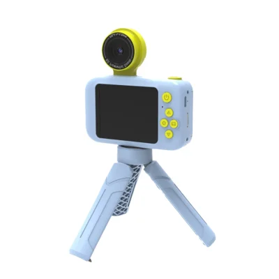 Детская цифровая камера Porodo Lifestyle Kids Flip Camera with Tripod Stand 1000mAh синий