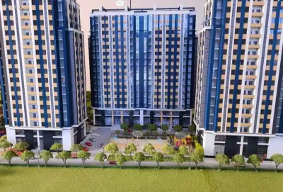 3-комн. квартира, 16 этаж, 98 м², Гуля голд
