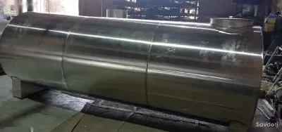 Оцинкованная бочка 10000 л