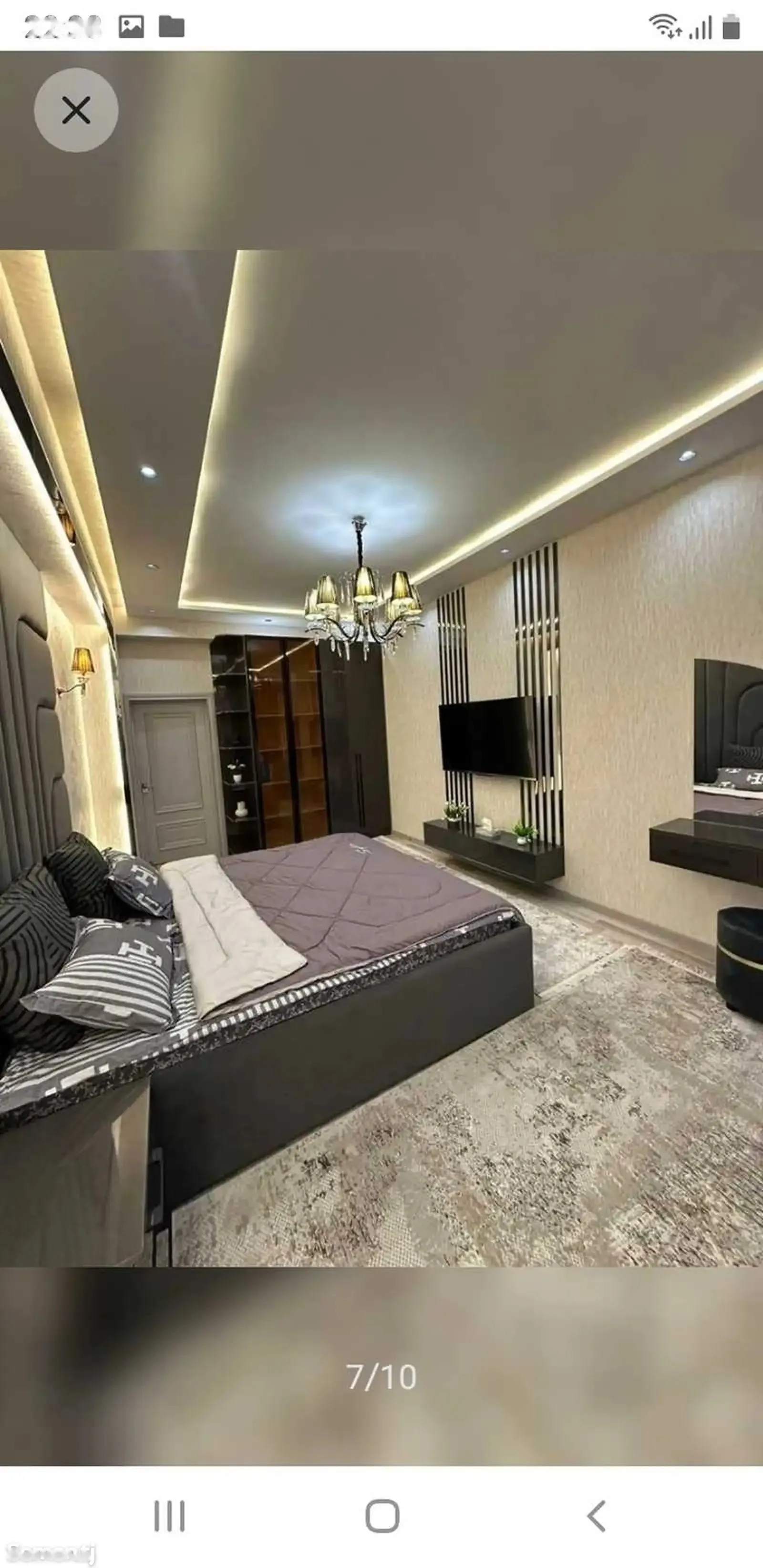 3-комн. квартира, 11 этаж, 110м², голубой экран — миниатюра 6