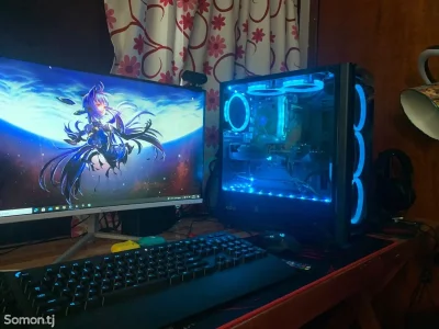 Игровой компьютер core i5 4590/RAM 16GB DDR 3/GTX 760/SSD 128GB/HDD 500GB — миниатюра 1