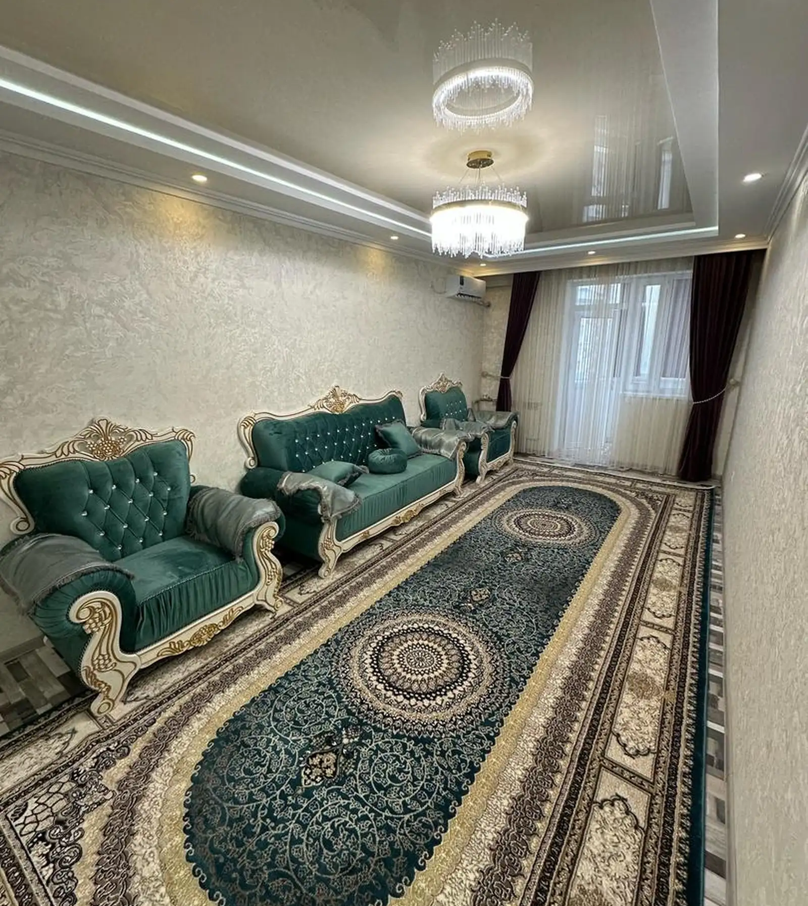 3-комн. квартира, 12 этаж, 100м², Сино, Зарнисор на против Посольство Америки и Узбекистан