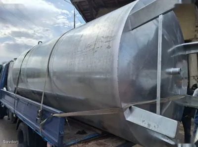 Бочка из оцинкованный стали 10000л