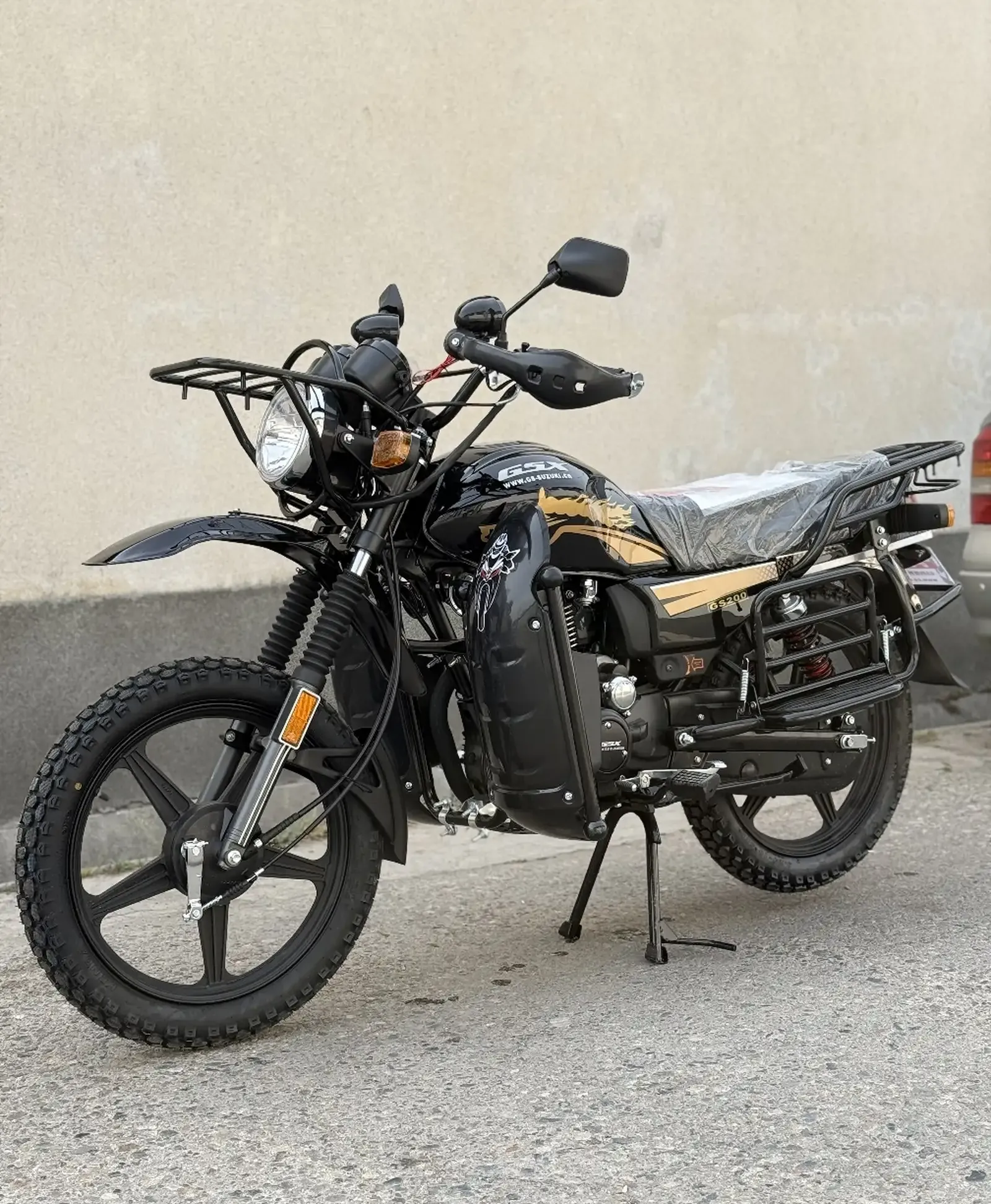 Мотоцикл Suzuki GSX 200куба 2025 Black