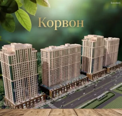 2-комн. квартира, 5 этаж, 89 м², Корвон — миниатюра 1