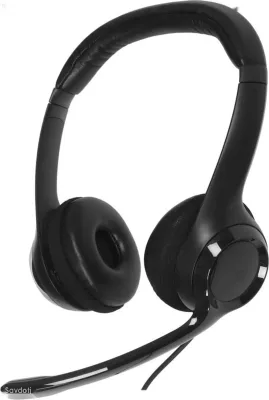 USB-гарнитура Logitech H390 Stereo Headset с шумоподавлением Black