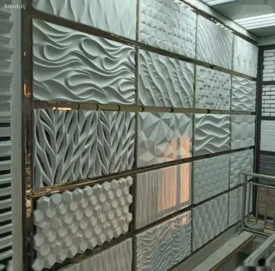 Гипсовая 3D панель