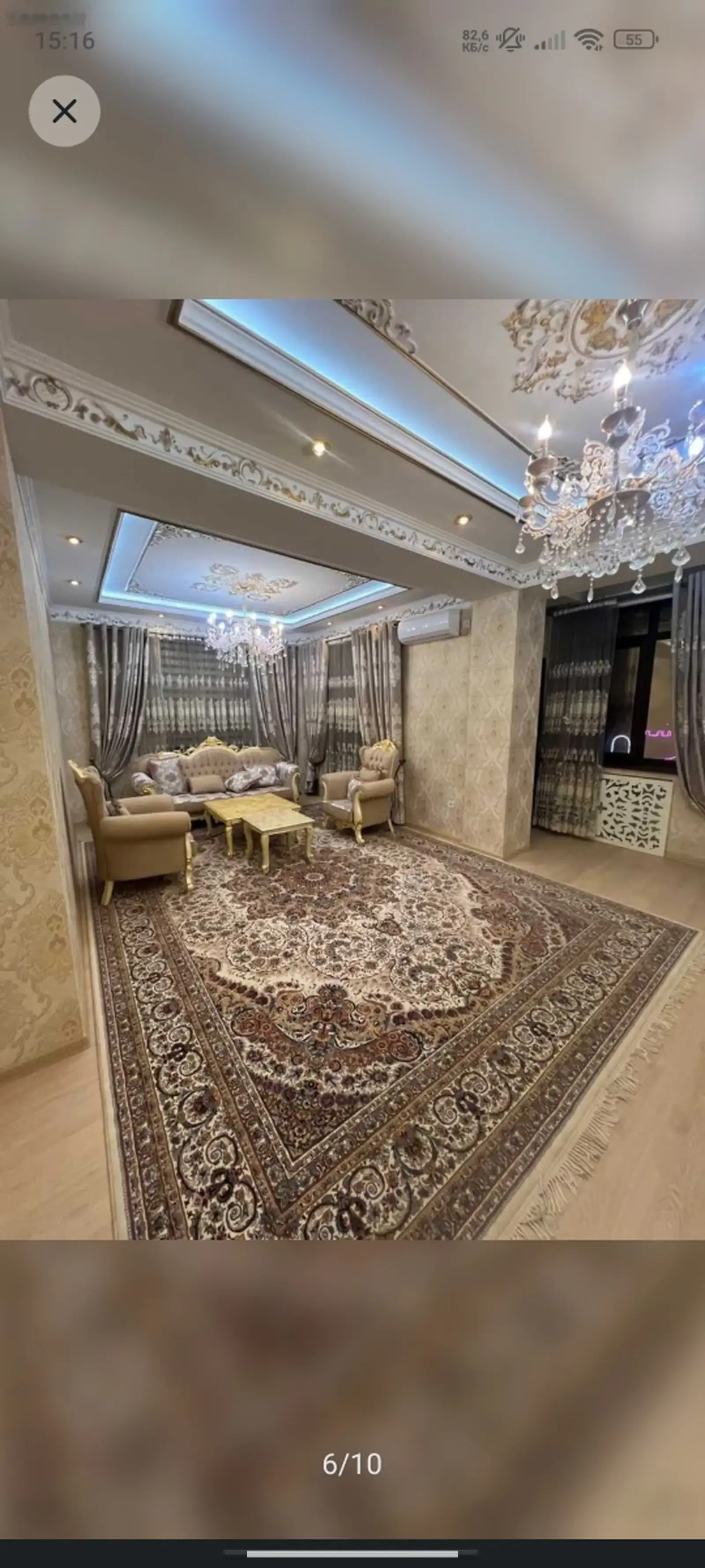3-комн. квартира, 7 этаж, 122м², Шохмансур — миниатюра 6