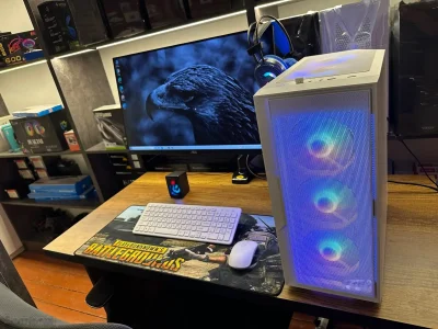 Игровой компьютер core i3 12100F/Ram 16GB DDR 4/RX 580 8Gb/NVME M2 512GB/AOC — миниатюра 1