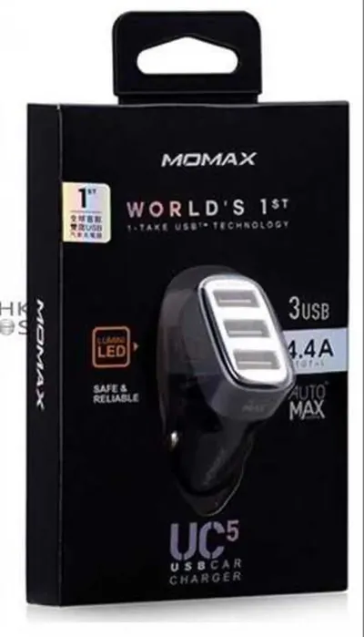 Автомобильное зарядное устройство MoMax 4.4Аh