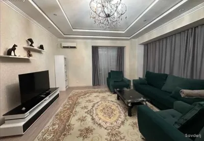 3-комн. квартира, 12 этаж, 110м², Сомони — миниатюра 1