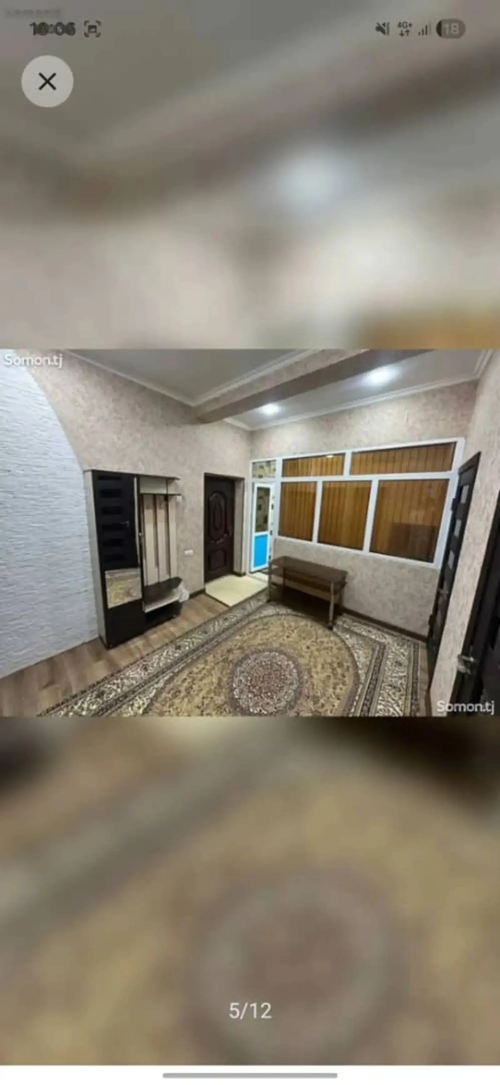 2-комн. квартира, 10 этаж, 75м², танка доми Арванд — миниатюра 5