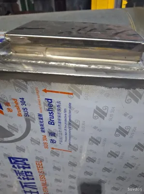 Бочка нержавейка 300л. AISI 304. т/л 2мм — миниатюра 4