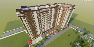 2-комн. квартира, 6 этаж, 44 м², Бозори Сафина