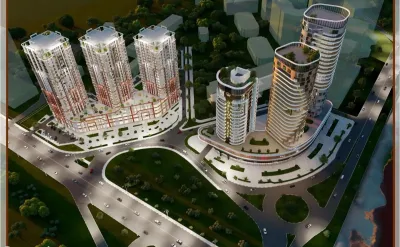 1-комн. квартира, 16 этаж, 75 м², Цирк