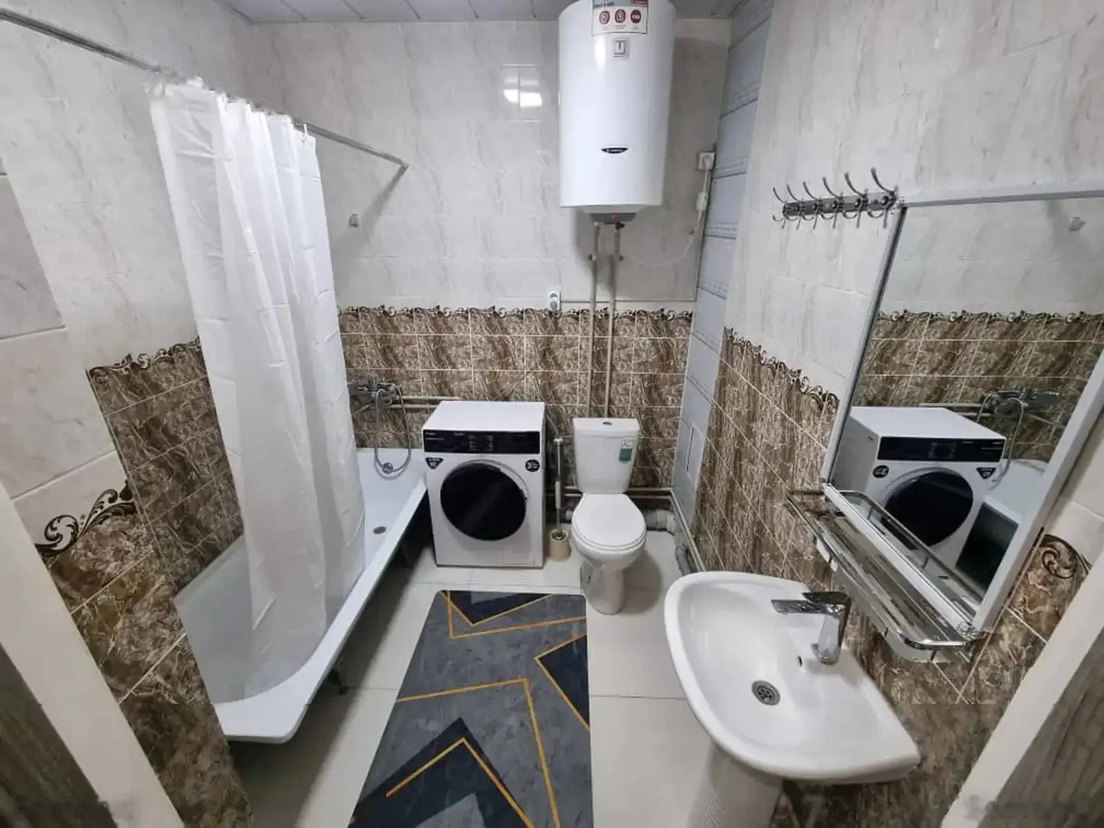 2-комн. квартира, 4 этаж, 80м², Фирдавси — миниатюра 11