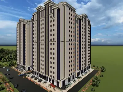 2-комн. квартира, 14 этаж, 66 м², Гардиши Ленинград — миниатюра 1
