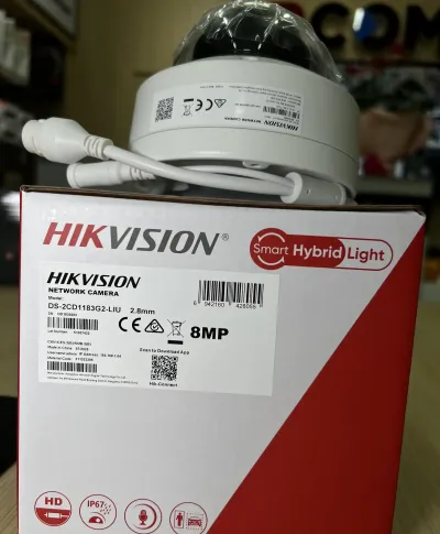Камера внутренняя IP Hikivision DS-2CD1183G2-LIU2.8mmO-STD