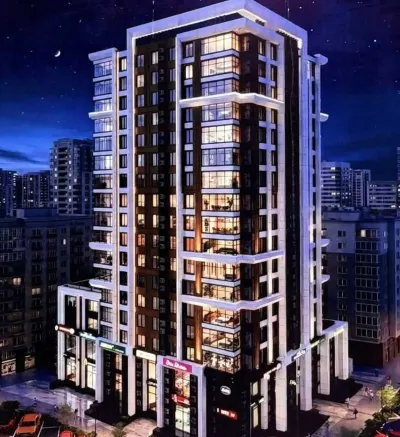 1-комн. квартира, 11 этаж, 50 м², И Сомонӣ — миниатюра 1