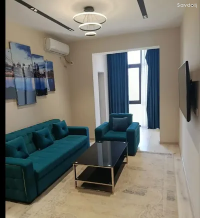 2-комн. квартира, 10 этаж, 50м², Сомони — миниатюра 1